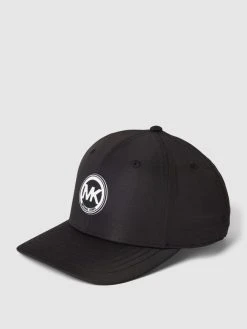 Michael Kors Cap Mit Label-Applikation Modell 'CHARM LOGO HAT' - Schwarz