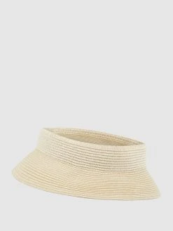 Loevenich Visor Cap Mit Logo - Beige