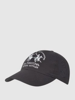 La Martina Cap Mit Logo - Schwarz