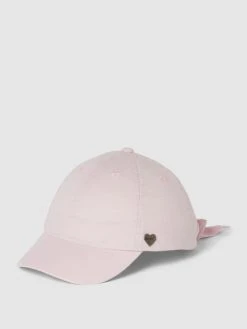 Barts Cap Aus Baumwolle Mit Label-Detail Modell 'Flamingo' - Hellrosa