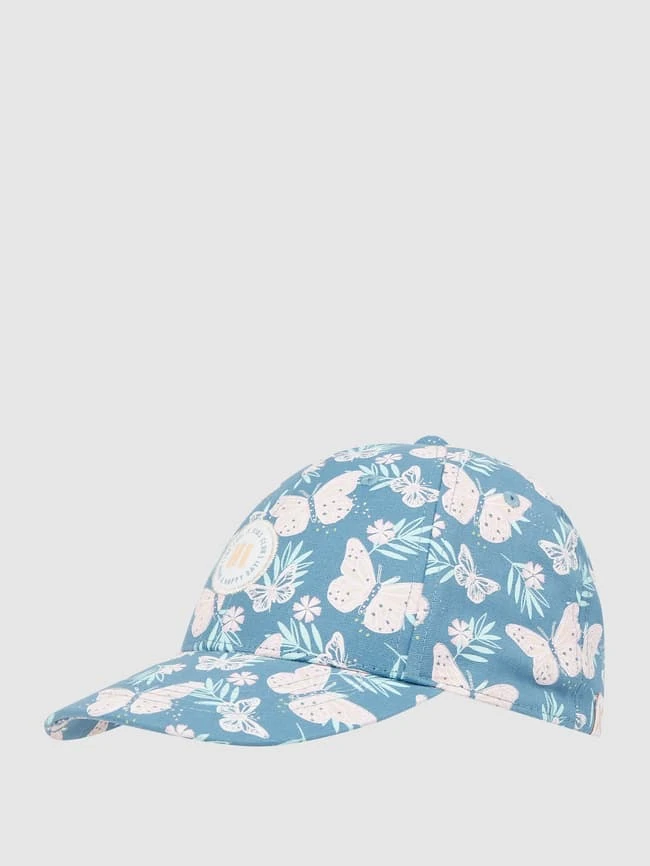 Maximo Cap Mit Allover-Muster - Blau 3 Maximo Cap Mit Allover-Muster - Blau
