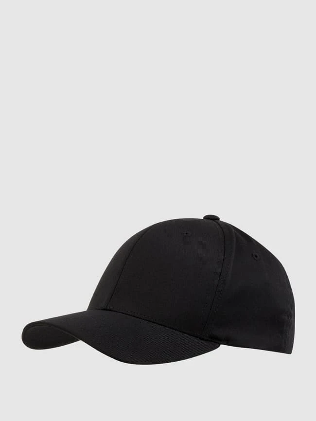 Flex Fit Cap Mit Stretch-Anteil - Schwarz 3 Flex Fit Cap Mit Stretch-Anteil - Schwarz