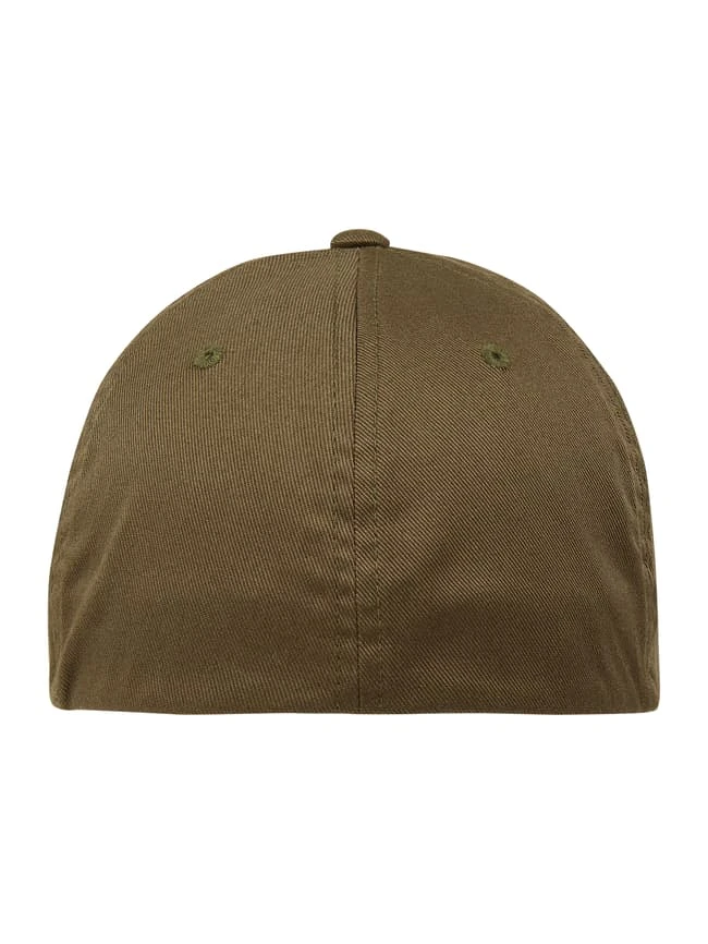 Flex Fit Cap Mit Stretch-Anteil - Olivgrün 4 Flex Fit Cap Mit Stretch-Anteil - Olivgrün – Bild 2