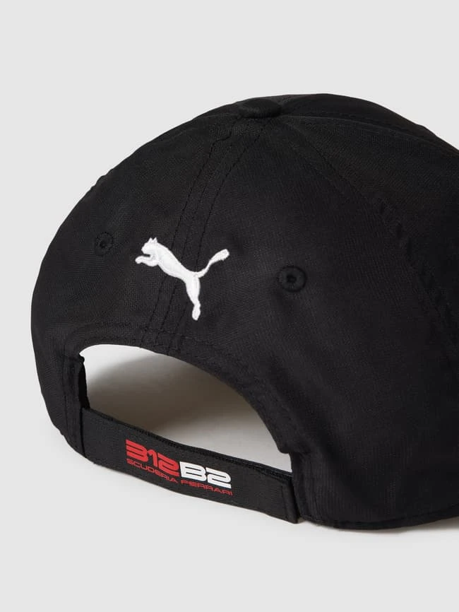 Puma Cap Mit Applikation Modell 'Ferrari' - Schwarz 4 Puma Cap Mit Applikation Modell 'Ferrari' - Schwarz – Bild 2