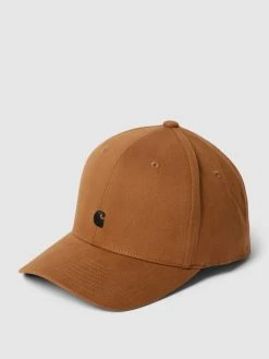 Carhartt Work In Progress Base Cap Mit Label-Stitching - Camel