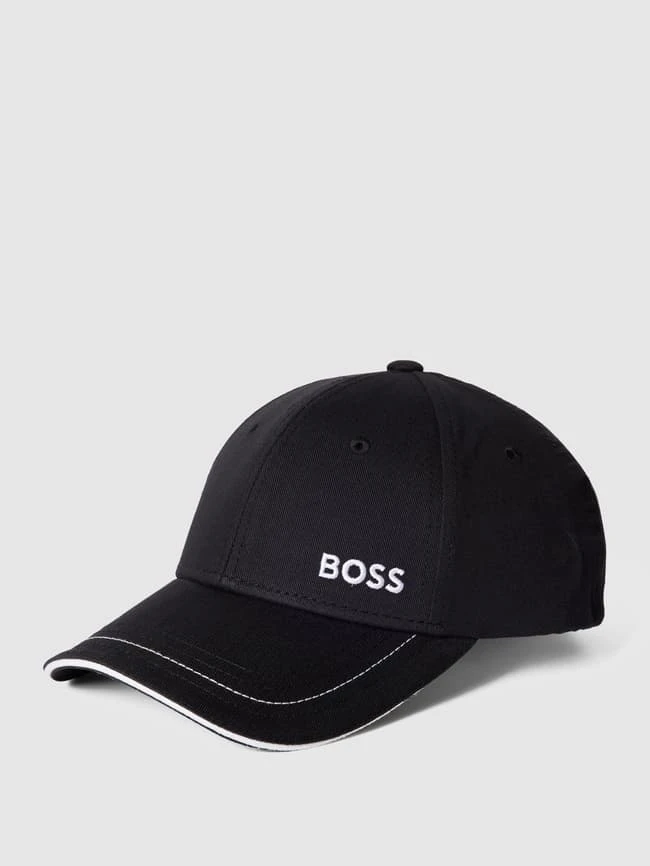 BOSS Cap Mit Brand-Stitching - Schwarz 3 BOSS Cap Mit Brand-Stitching - Schwarz