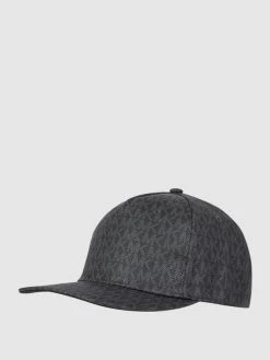 Michael Kors Cap Mit Logo-Muster - Schwarz