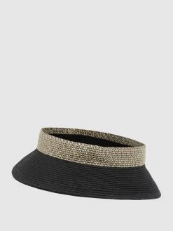 Loevenich Visor Cap Mit Logo - Schwarz