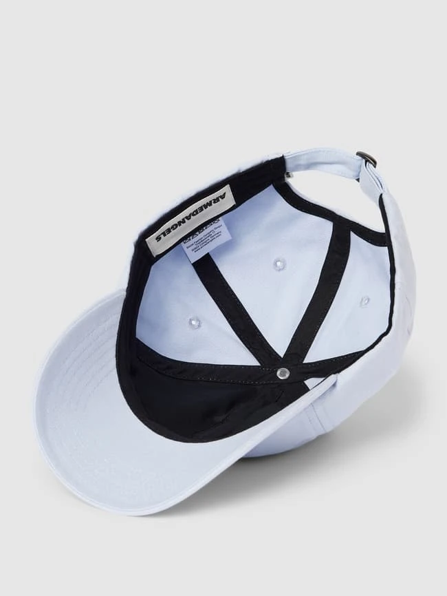 Armedangels Cap Mit Label-Stitching - Hellblau 3 Armedangels Cap Mit Label-Stitching - Hellblau – Bild 2