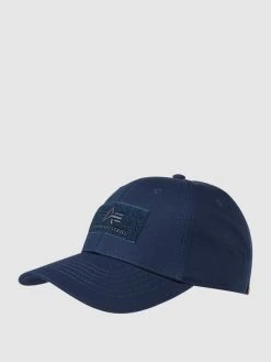Alpha Industries Cap Mit Logo - Marineblau