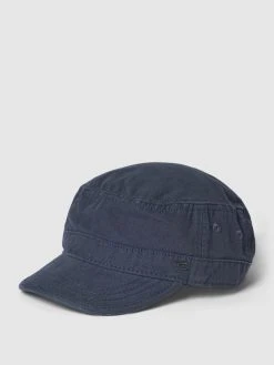 Camel Active Cap Mit Label-Detail - Dunkelblau