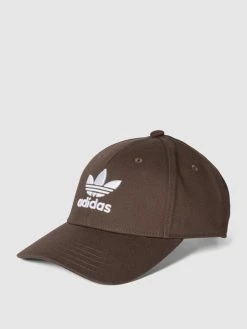 Adidas Originals Cap Mit Label-Stitching - Anthrazit