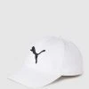 Puma Cap Mit Label-Stitching Modell 'ESS Cap' - Weiß