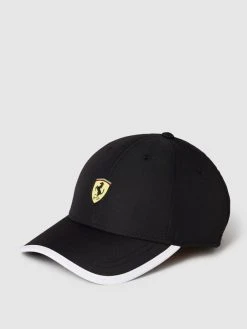 Puma Cap Mit Applikation Modell 'Ferrari' - Schwarz
