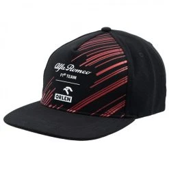 Alfa Romeo Orlen Team Cap Flat Brim Black