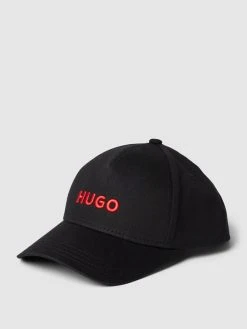 HUGO Cap Mit Label-Stitching - Schwarz