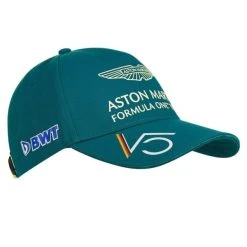 Aston Martin F1 Official Sebastian Vettel Kids Cap Green 9 Aston Martin F1 Official Sebastian Vettel Kids Cap Green -Castelli Shop aston martin f1 official sebastian vettel kids cap green 2