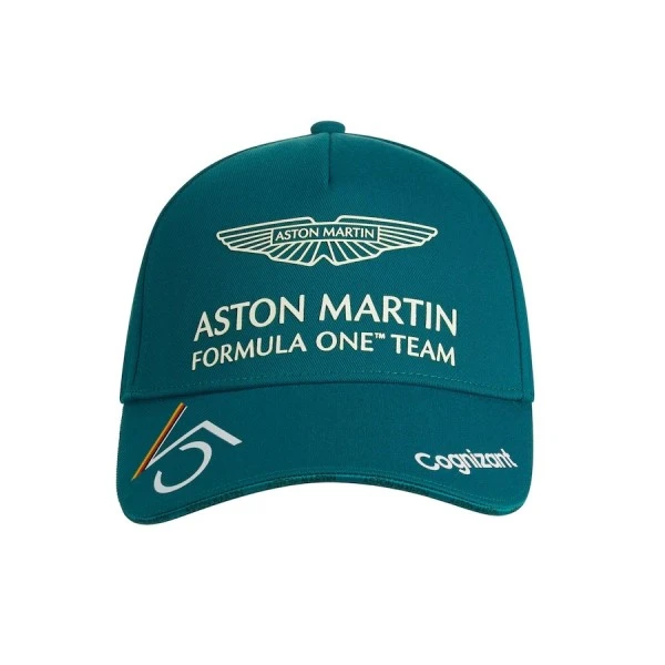 Aston Martin F1 Official Sebastian Vettel Kids Cap Green 7 Aston Martin F1 Official Sebastian Vettel Kids Cap Green – Bild 5