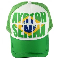 Ayrton Senna Cap Brazil Front 9 Ayrton Senna Cap Brazil Front -Castelli Shop ayrton senna cap brazil front 1