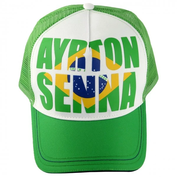 Ayrton Senna Cap Brazil Front 6 Ayrton Senna Cap Brazil Front – Bild 4