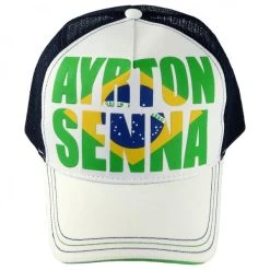 Ayrton Senna Cap Brazil Model -Castelli Shop ayrton senna cap brazil front