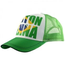 Ayrton Senna Cap Brazil Front