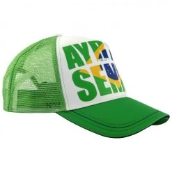 Ayrton Senna Cap Brazil Front 8 Ayrton Senna Cap Brazil Front -Castelli Shop ayrton senna cap brazil right 1