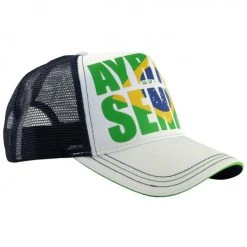 Ayrton Senna Cap Brazil Model -Castelli Shop ayrton senna cap brazil right