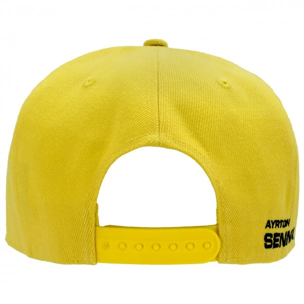 Ayrton Senna Cap Senna Brasil Flag Flat Brim 4 Ayrton Senna Cap Senna Brasil Flag Flat Brim – Bild 2