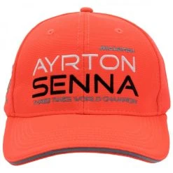 Cap Senna Three Times World Champion McLaren -Castelli Shop cap senna three times world champion mclaren 3
