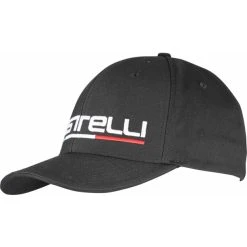 Castelli Classic Cap Schwarz/weiß