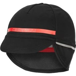 Castelli Difesa 2 Cap Schwarz/rot