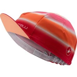 Castelli Shop -Castelli Shop castelli dolce cap women soft orange hibiscus 2