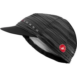 Castelli Rosso Corsa Cap Schwarz