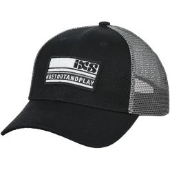 IXS Playground Curved Cap Herren Schwarz/grau