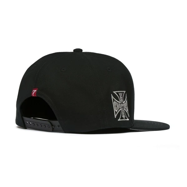 Kimi Räikkönen Cap Cross Seven Flatbrim Black 4 Kimi Räikkönen Cap Cross Seven Flatbrim Black – Bild 2