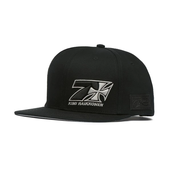 Kimi Räikkönen Cap Cross Seven Flatbrim Black 3 Kimi Räikkönen Cap Cross Seven Flatbrim Black