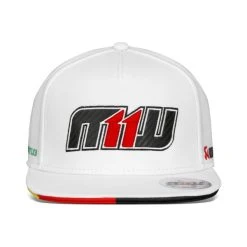 Marco Wittmann Cap #11 Flat Brim White -Castelli Shop marco wittmann cap no11 flat brim white 7