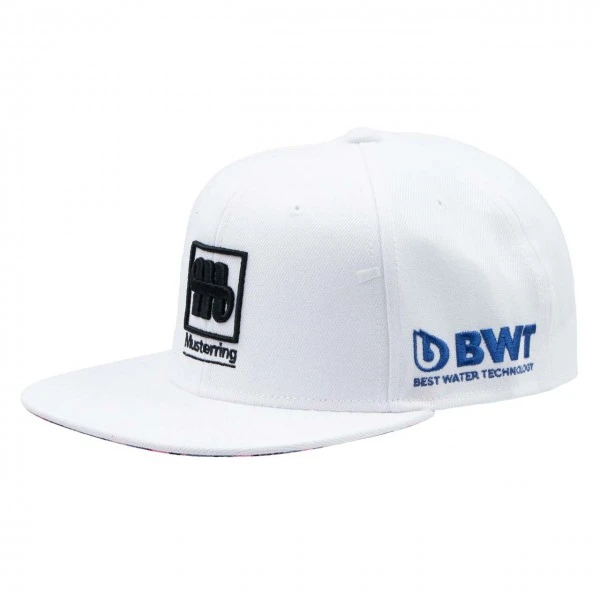 Maximilian Götz Cap Sponsor Flat Brim White 3 Maximilian Götz Cap Sponsor Flat Brim White