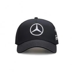 Mercedes-AMG Petronas Lewis Hamilton Kids Driver Cap Black -Castelli Shop mercedes amg petronas lewis hamilton kids driver cap black 3