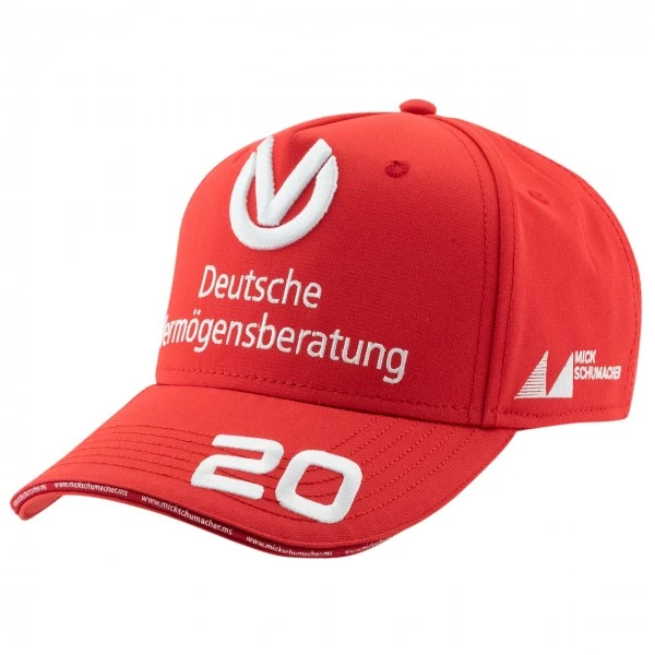 Mick Schumacher Cap Worldchampion 2020 Red 3 Mick Schumacher Cap Worldchampion 2020 Red