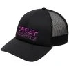 Oakley Factory Pilot Trucker Cap Herren Schwarz -Castelli Shop oakley factory pilot trucker hat men blackout ultra purple 1
