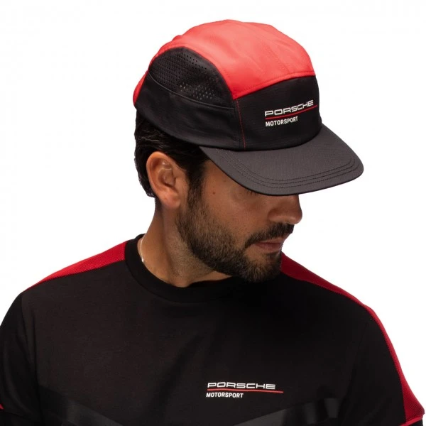 Porsche Motorsport Cap Black/red 7 Porsche Motorsport Cap Black/red – Bild 5
