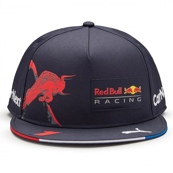 Red Bull Racing Driver Cap Verstappen Flat Brim 6 Red Bull Racing Driver Cap Verstappen Flat Brim – Bild 4