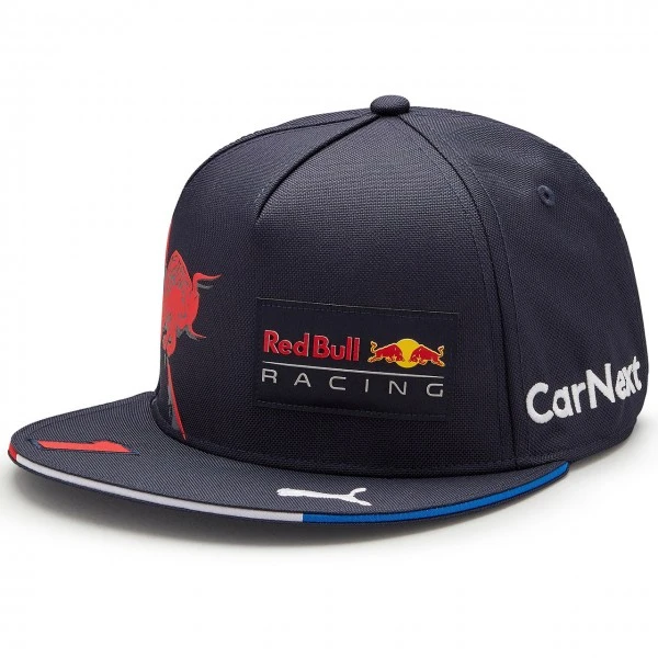 Red Bull Racing Driver Cap Verstappen Flat Brim 3 Red Bull Racing Driver Cap Verstappen Flat Brim