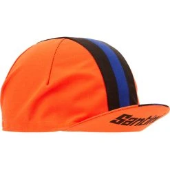 Santini Bengal Fahrrad Cap Orange -Castelli Shop santini bengal cycling cap neon orange 6