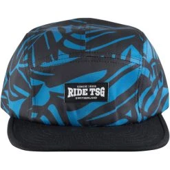 TSG 5 Panel Cap Schwarz/blau -Castelli Shop tsg 6 panel cap floral blue 5